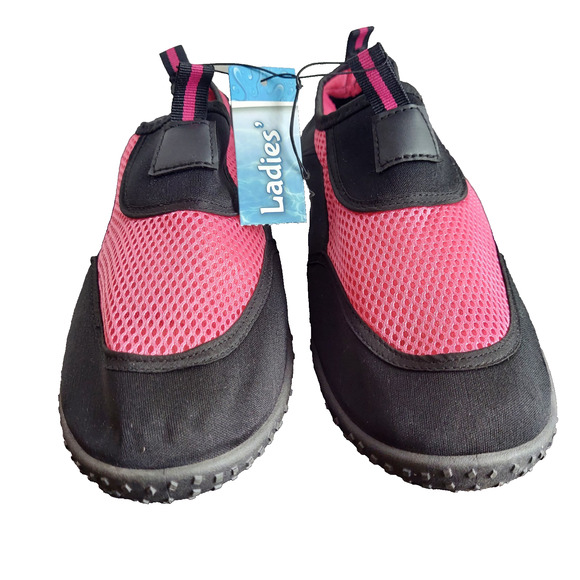 Bobbie Brooks Womens Water Shoes Size 10/11 Pink Swim River Beach Waterpark XL - Picture 2 of 6